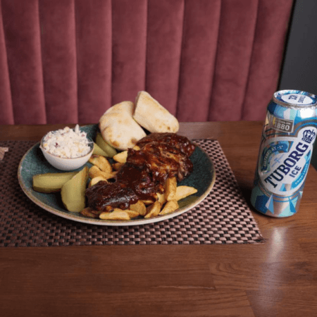 Nevada Ribs (1100g) + 1 Doză Turborg ICE